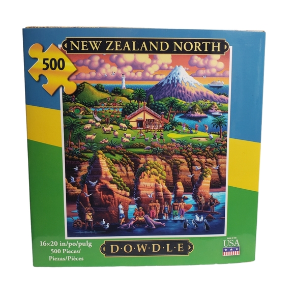 Other - New Zealand North 500 Piece Jigsaw Puzzle